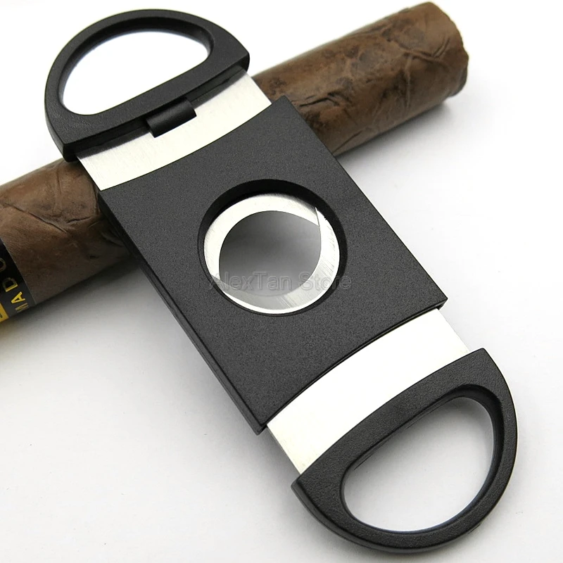 Оптовая продажа Каттер для сигар с двойными лезвиями из нержавеющей стали супер