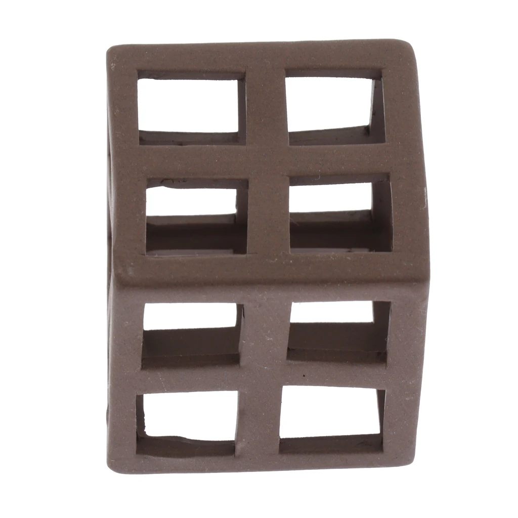 

Ceramic Shrimp Shelter Ornaments for Fish Tank Shrimp House Small Fish Playing Shelter Hideouts Cave