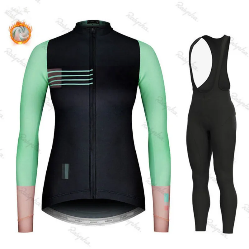 Gobike MTB Зимняя женская шерстяная рубашка с длинными рукавами, Джерси для шоссейного велоспорта, куртка для триатлона, облегающий костюм