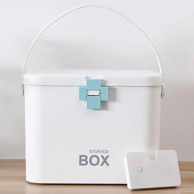 

Multi Layer Drawer Medicine Box Portable Large Capacity Emergency Container Storage Organizer Waterproof First Aid Kit Durable