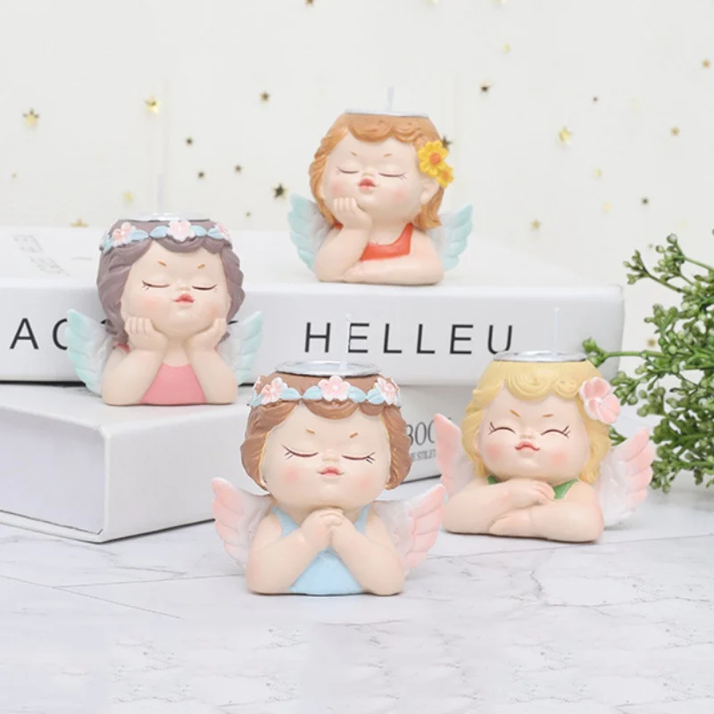 Новый Ангел хранитель подсвечник милый подарок женский семейный для дома