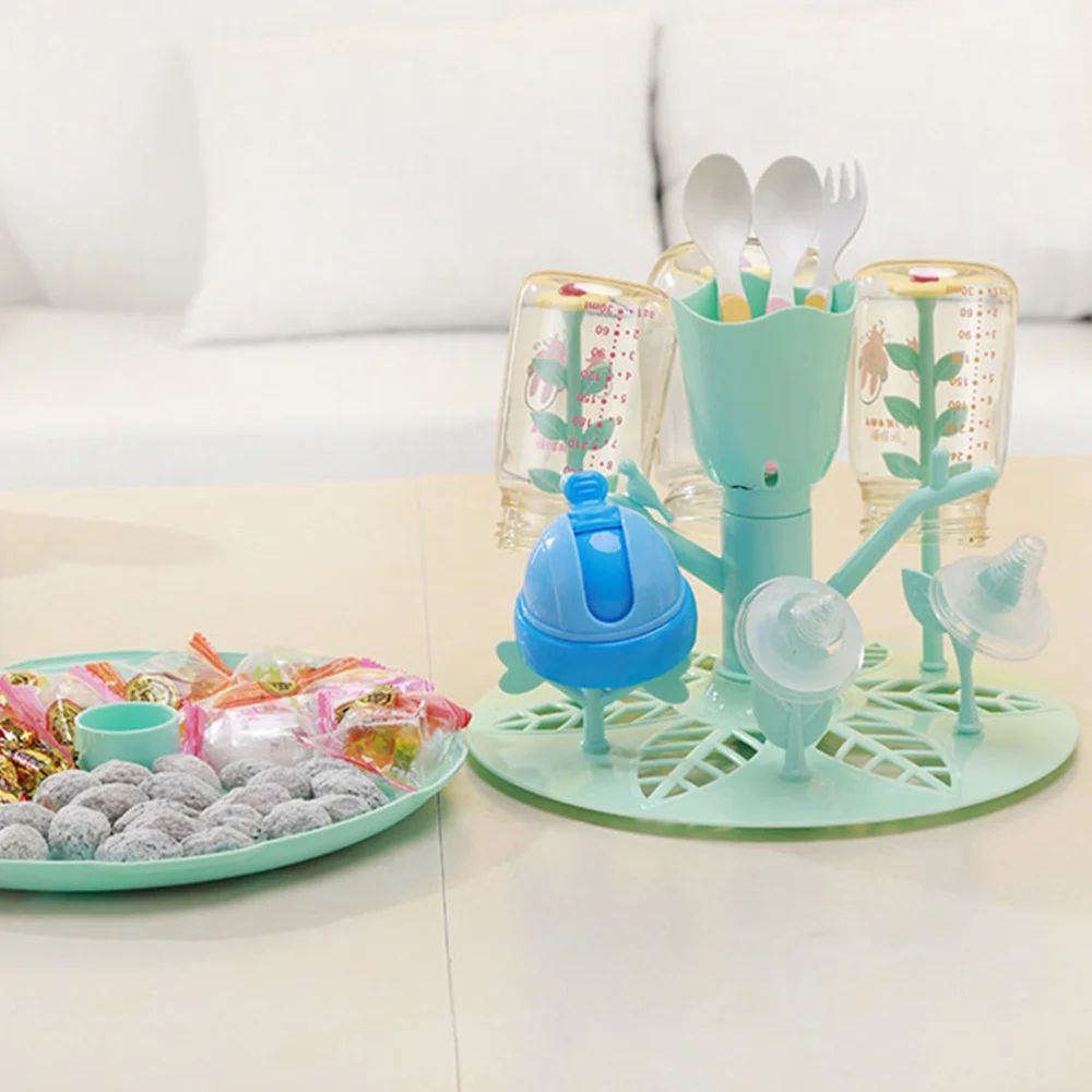 

1Pc Detachable Baby Nursing Bottle Drying Rack Baby Bottles Bracket Storage Rack