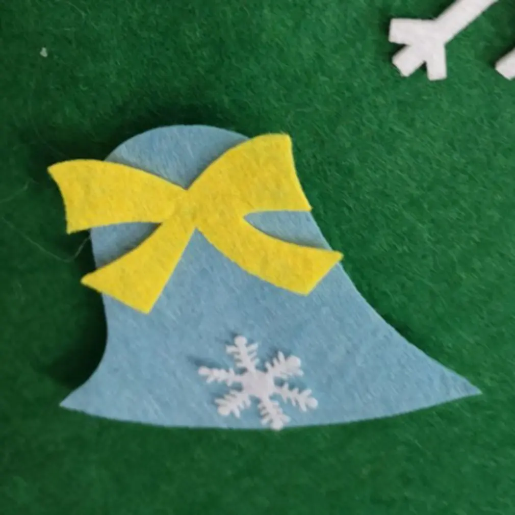 

DIY puzzle Christmas Decoration Toy Children's Handmade Hang velcro Felt Cloth Christmas Tree Christmas gifts for kids