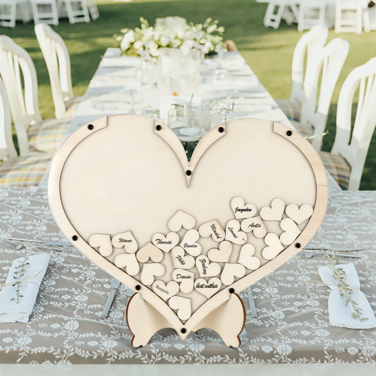 Свадебная Гостевая книга персонализированное свадебное украшение деревенская