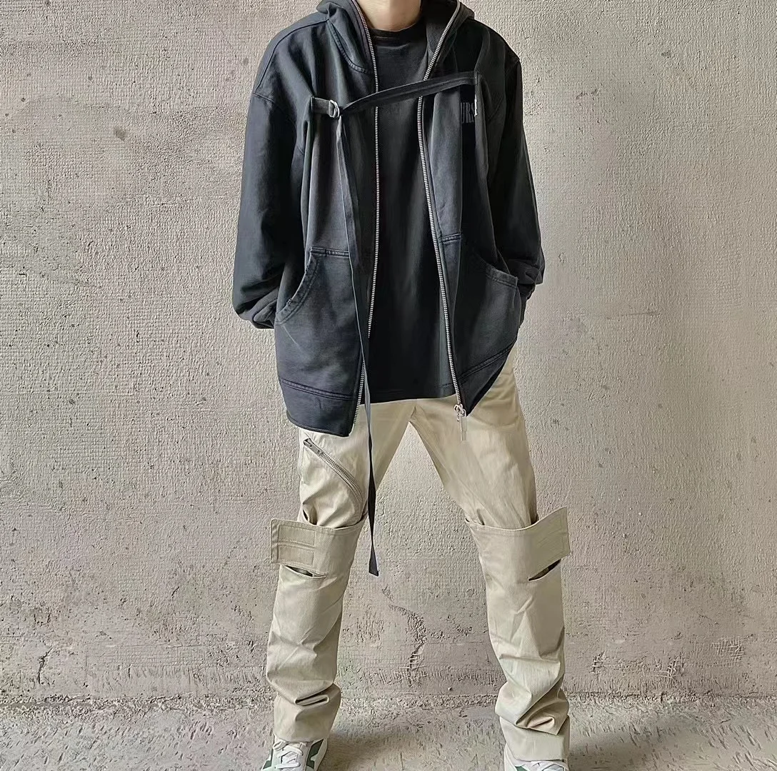 Толстовка с капюшоном ASKYURSELF для мужчин и женщин тактическая завязка на молнии