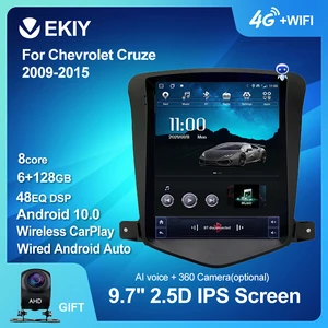 ekiy 9 7“ tesla vertical screen for chevrolet cruze lacetti classic lacett 2009 2015 android 10 car radio navigation gps stereo free global sh