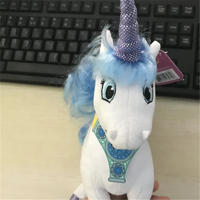 Милый кавайный Скай единорог Пегас плюшевые игрушки мягкие животные 18 см детские