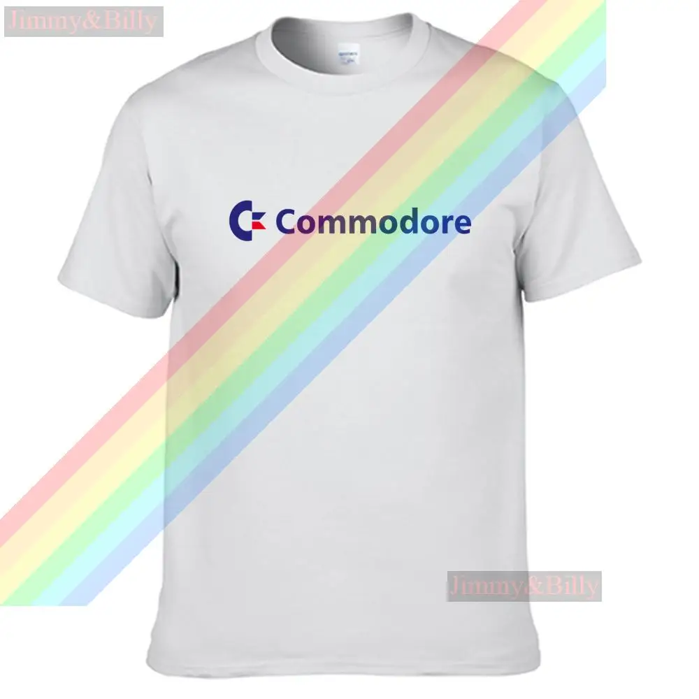 

2021 Commodore 64 Personality Logo T Shirt For Men Limitied Edition Unisex Brand T-shirt Cotton Amazing Short Sleeve Tops