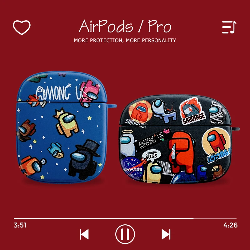 

Защитный чехол высокого качества для наушников Apple Bluetooth Airpods 1 2 Pro, прочный чехол из ТПУ, различные Мультяшные роли
