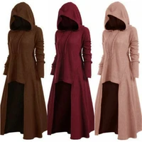 cloak witch dress hooded jumper casual long sleeve women pullover winter hoodies