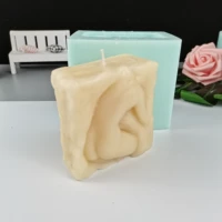 3d art human body candle silicone molds cake chocolate wax soap mould diy aromatherarpy household decoration craft tools