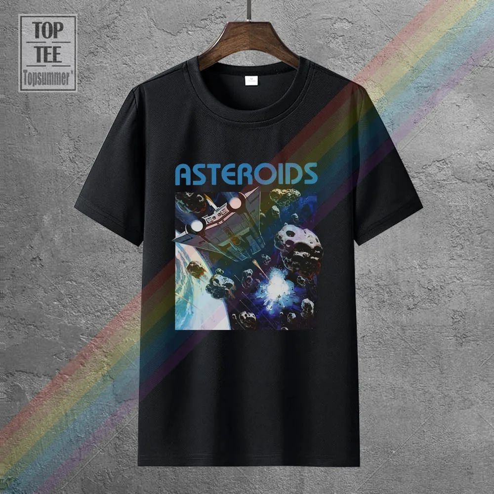 

Atari Asteroids 2600 Gamer Licensed Adult T Shirt