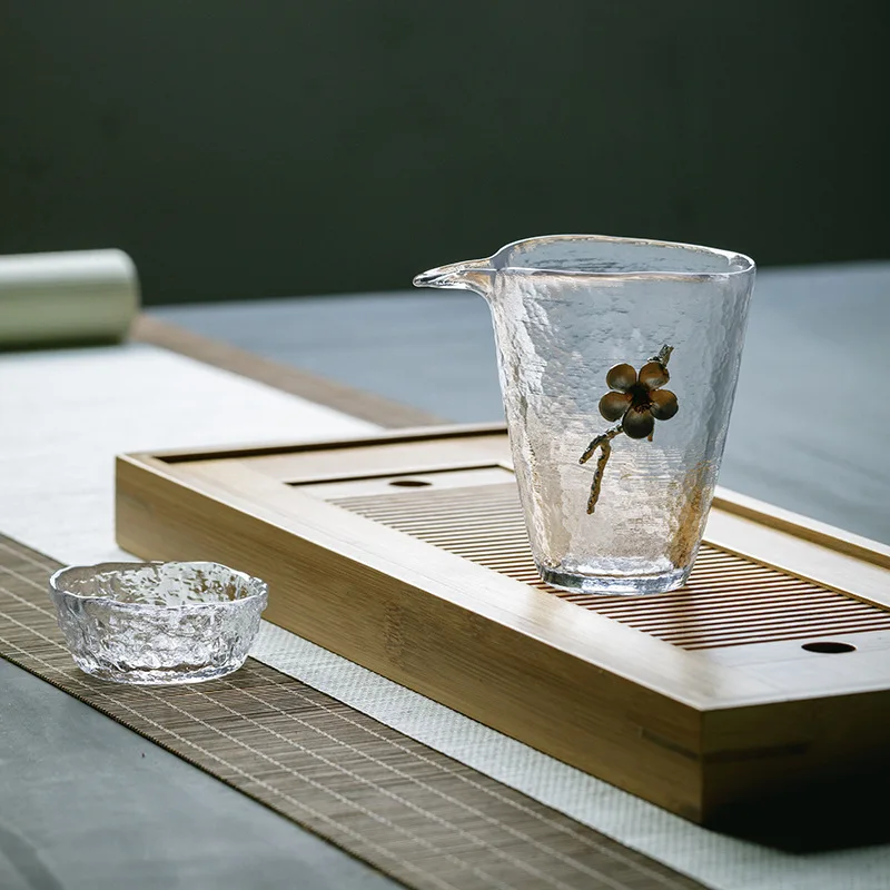 Термостойкая стеклянная кружка для чая ручной работы 170 мл чаша Cha hai Gongdao кофейная