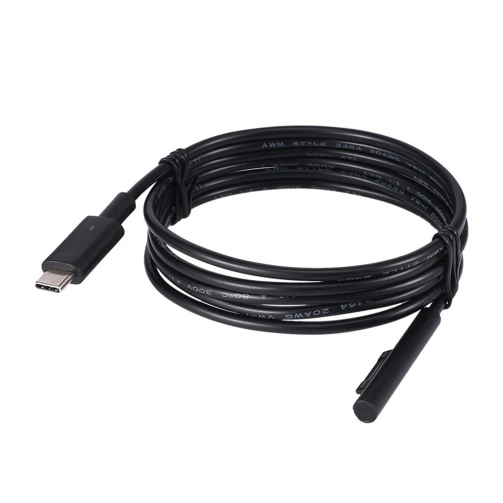 Тип C Быстрая зарядка зарядный кабель адаптер магнитный разъем питание