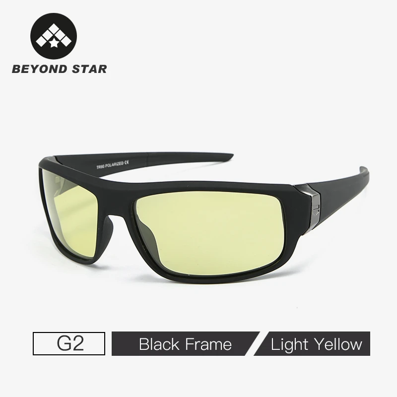 G2 Photochromic Фотохромные поляризованные мужские солнцезащитные очки бренд день и ночь двойного назначения желтые линзы рыбацкие Квадратные Солнцезащитные очки женские TR9135 - Цвет линз: G2 Photochromic