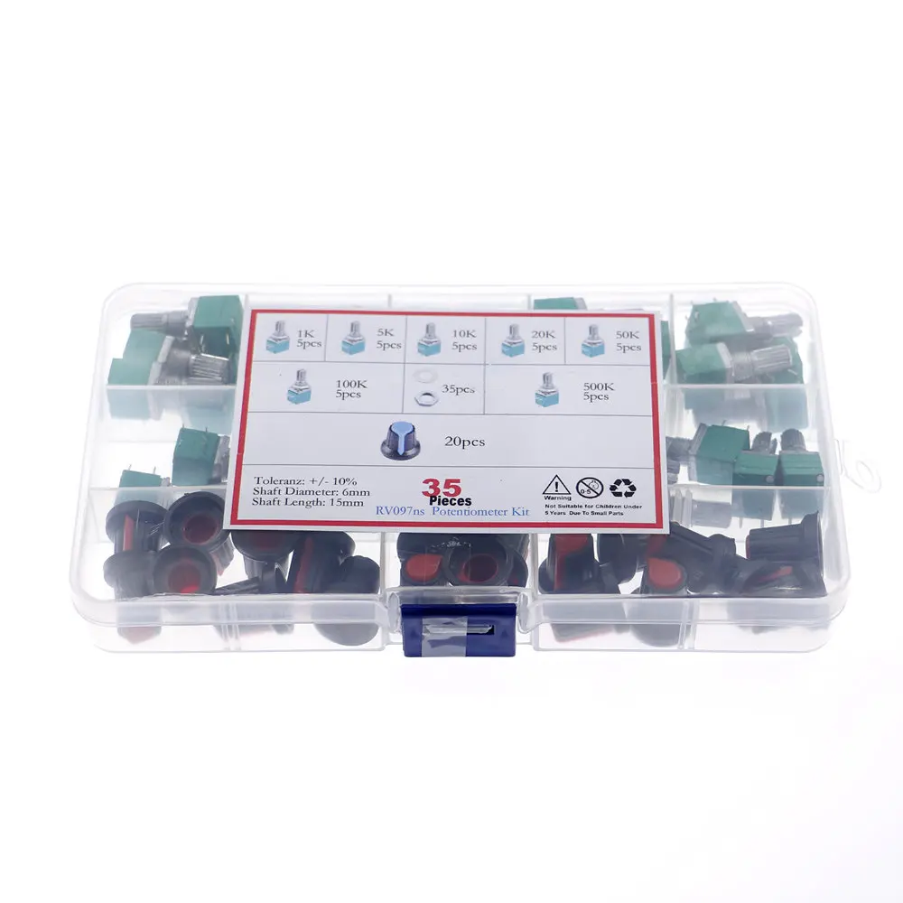 35 шт./кор. одного связаны потенциометра с переключатель аудио уплотнение