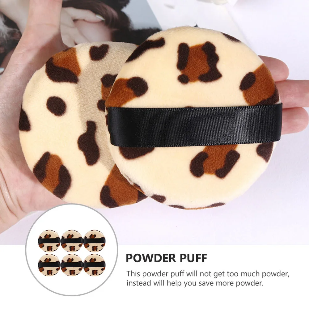 

5pcs Round Powder Puff Makeup Cushion Puff Concealer Foundation Cosmetic Puff