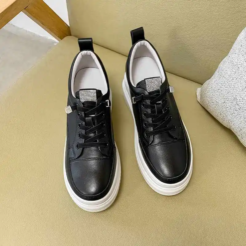 Кроссовки Krazing Pot женские из натуральной кожи дышащие на шнуровке