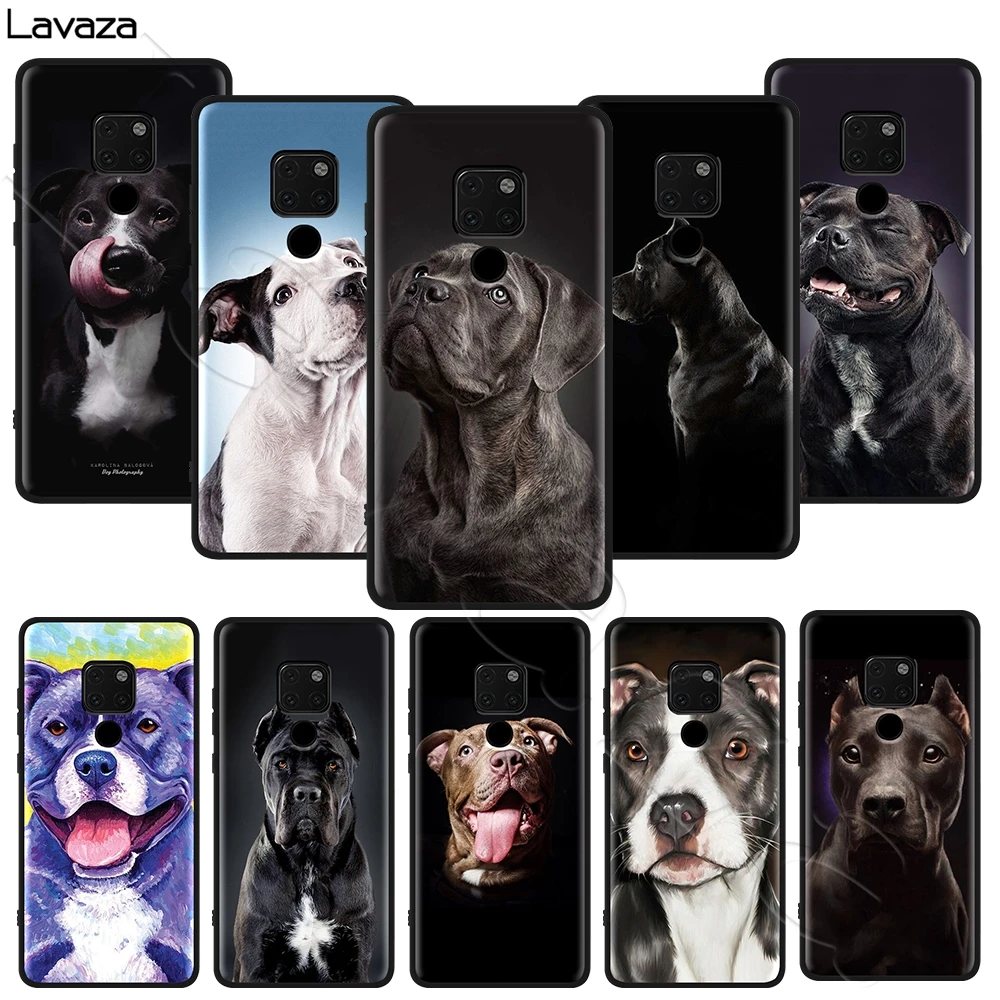 Мягкий чехол Lavaza питбулл с милой собакой для Honor Mate 10 20S 6A 7A 7C 7X 8A 8C 8X 9 P9 Lite Pro Y6 Y7 Y9 Prime