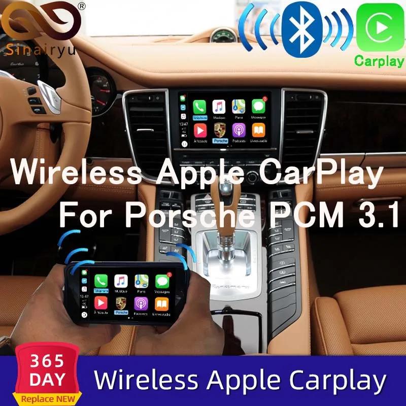 Sinairyu Wifi беспроводная Apple CarPlay для Porsche cayan Macan PCM3.1 Автомобильная - Цена: 37 153,31 руб.