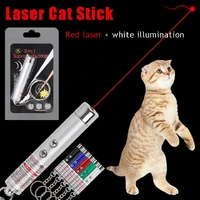 2 in 1 cat laser pointer high power toy flashlight pen cheap products hunting goods games interesting jokes interactive toys