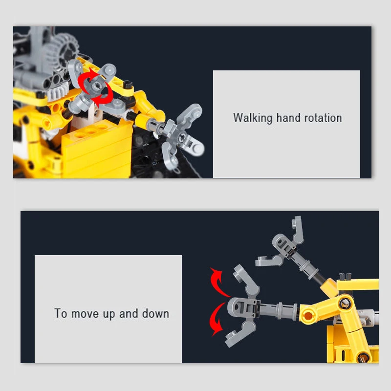 Creative Remote Control Programming Robot Building Blocks High-Tech RC Bricks Educational Toys for Children Gifts In Stock | Игрушки и