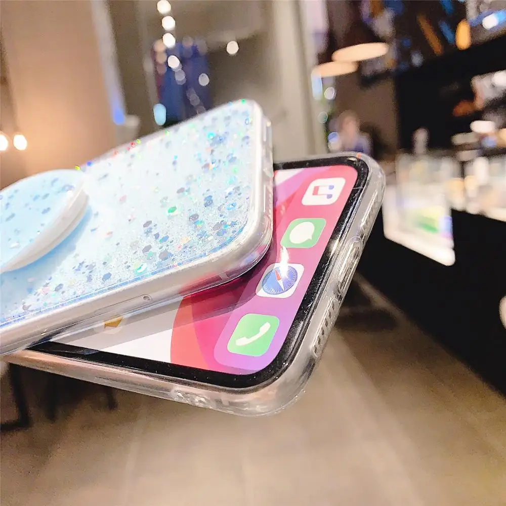 Блестящий чехол для телефона 2LC тонкий мягкий iPhone 11 11Pro Max Pro XS XR X iohone7 8 8Plus IMD |