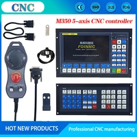 five axis cnc system supports automatic tool chan ge atc multi process processing extended keyboard emergency stop mpg m350