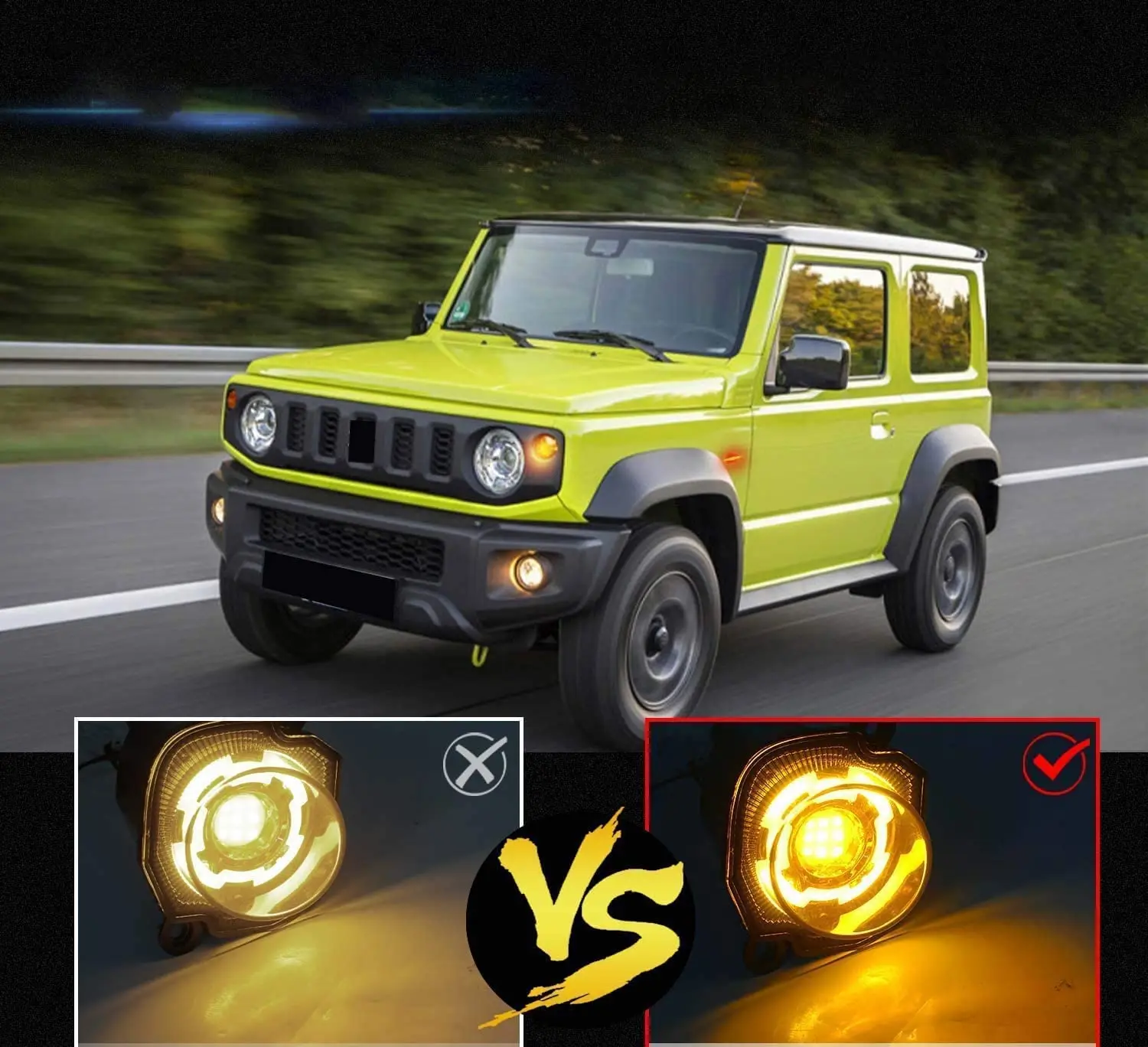 2 шт. сменный Белый Передний сигнальный светильник для Suzuki Jimny 2019 2020|Лепнина