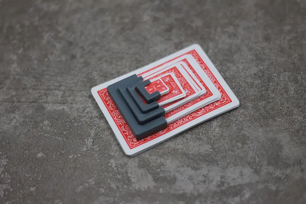 1 шт. забавные Усадочные карты Тренировочный Набор для выступления на