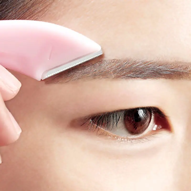 2 шт./компл. мини бритва для бровей Meniscus формовочный Нож Бритва Лезвие из