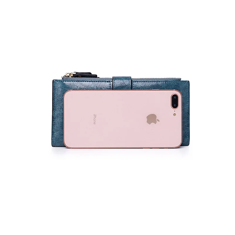 2020 женские кожаные кошельки роскошные брендовые на молнии Женские Дизайнерские