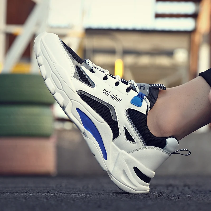 

New Arrival 2020 Sneakers Men Outdoor Chunky Sneakers White Sneakers Men Non-slip Male Sneakers Handsome Breathable Men Shoes