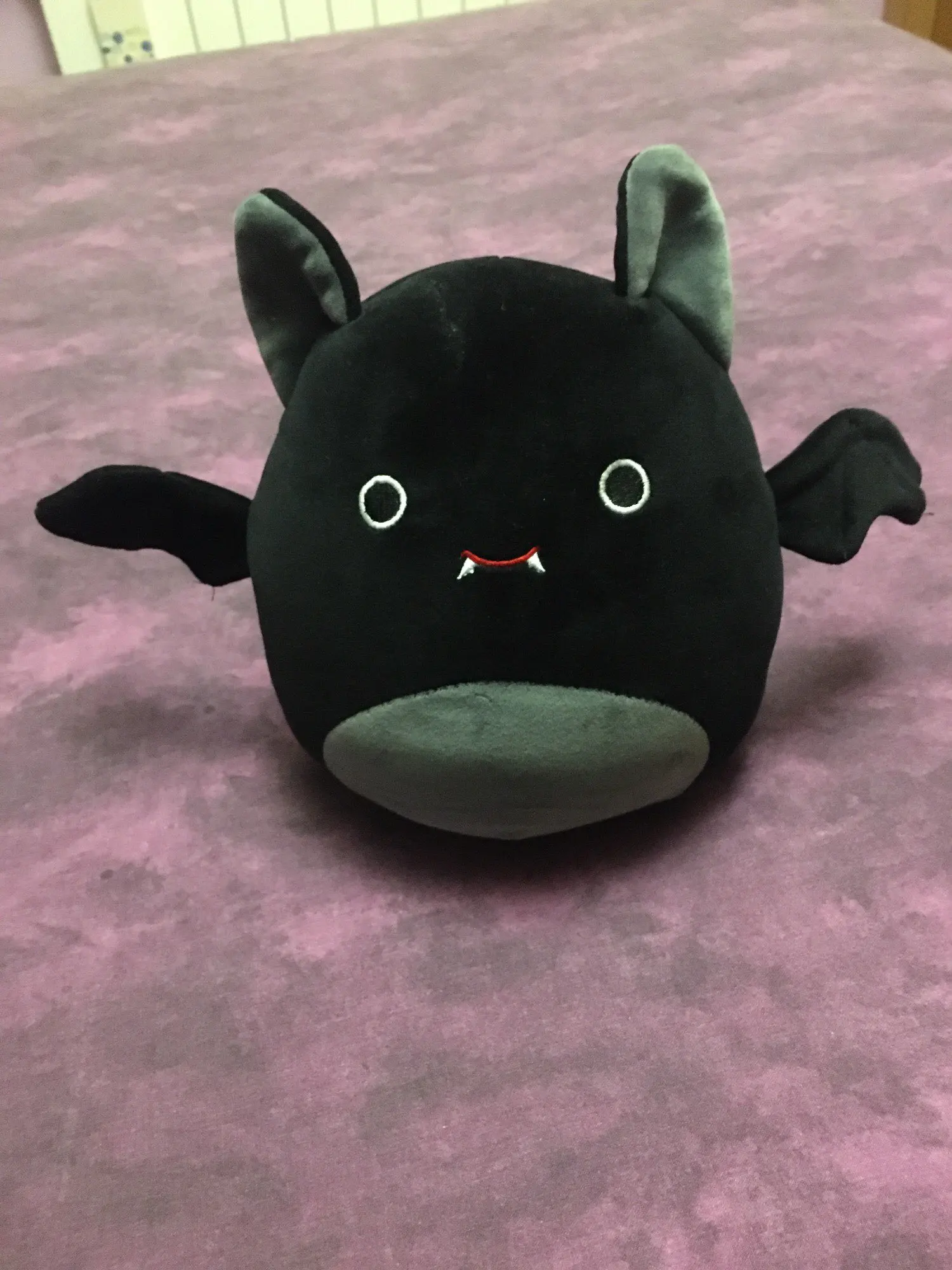 Игрушка плюшевая аниме летучая мышь Милая Черная красная набивные звери игрушки