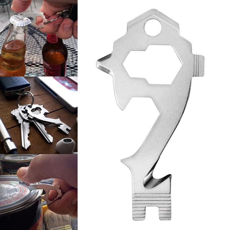 20 в 1 брелок для ключей многофункциональный инструмент гаечные ключи отвертки