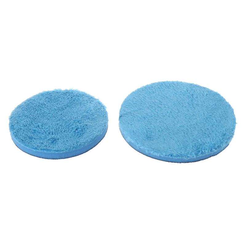 

Car Microfiber Buff Sponge Polishing Plated Crystal Pad For Rotary DA Polishers