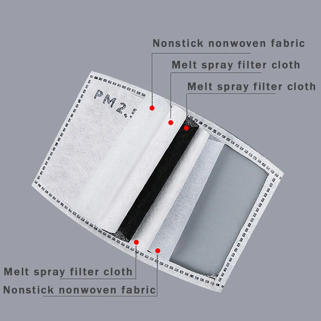 

Kids Face Cotton Masks Breathable Filter Masks Mascaras Windproof Mouth Decoration