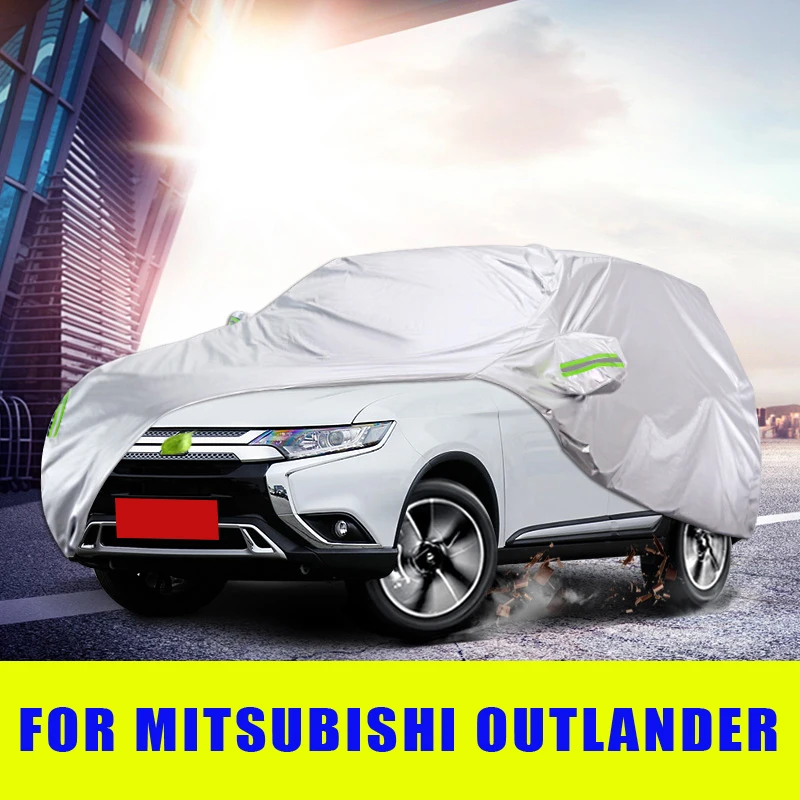 Waterproof Full Car Covers Outdoor Sunshade Dustproof Snow For Mitsubishi Outlander 2013-2021 Accessories