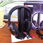 5 в 1 Беспроводной стерео наушники с 3,5 мм Музыка микрофон С Подавлением Шума ТВ наушники для MP3 ПК ТВ FM iPod телефон