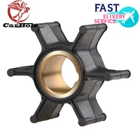 water pump impeller 18 3050 386084 for johnson evinrude 9 9 15hp 1995 2001 outboard motor 6 blades boat parts accessories
