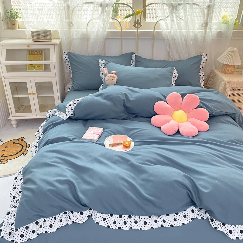 

Постельное белье в европейском стиле, роскошный комплект постельного белья в скандинавском стиле, постельное белье 150, двуспальный комплек...