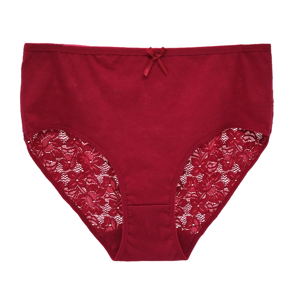 

1pcs Female Panties Cotton Lace Underwear For Women Briefs For Ladies Lingerie Woman Intimates Cotton Underwear New BANNIROU