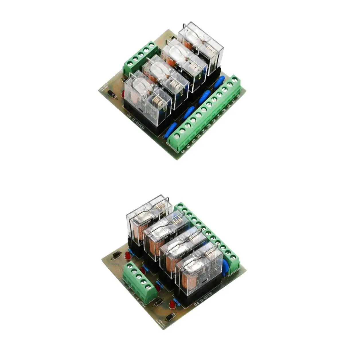 

2pcs DC 24V 4-Channel PNP/NPN Relay Module with Anti-surge Control with Diode Continued Current Protection for
