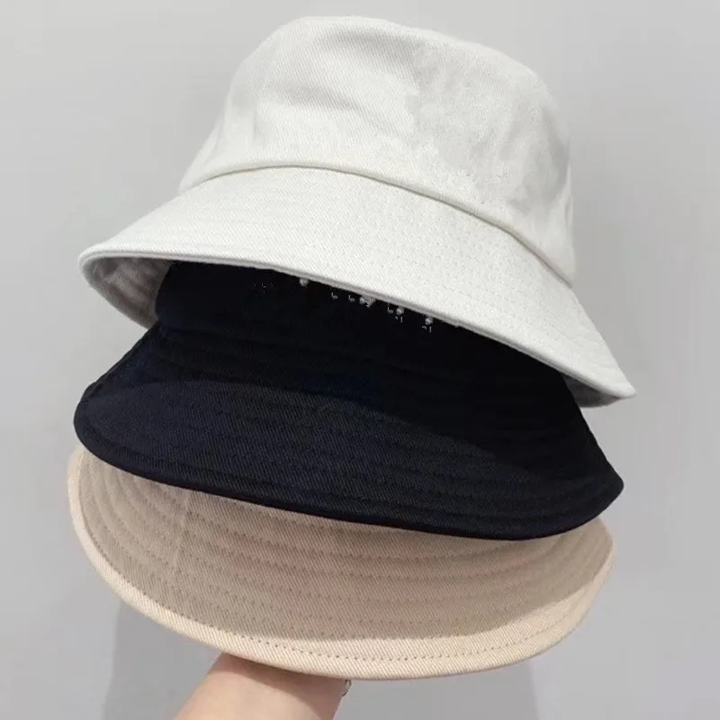 

Fashion Women Pearl Bucket Hats Summer Autumn Women Street Style Harajuku Print Outdoor Sunscreen Travel Hunting Cap Gift