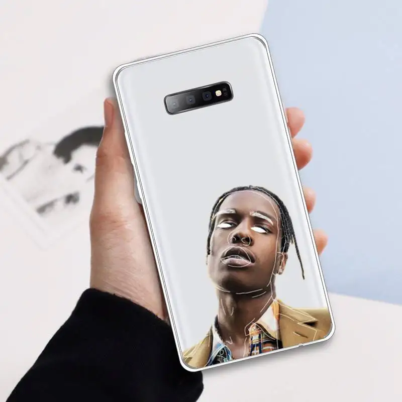 

gold red flower aesthetics painting Phone Case Transparent For Samsung Galaxy S A 5 7 8 9 2015 20 edge plus 10 e lite 2019