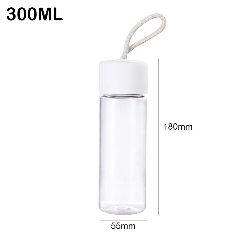 

300ml Capacity Plastic Outdoor Sports Bottle Travel Cup Student Portable Space Cup Bicycle Water Cup