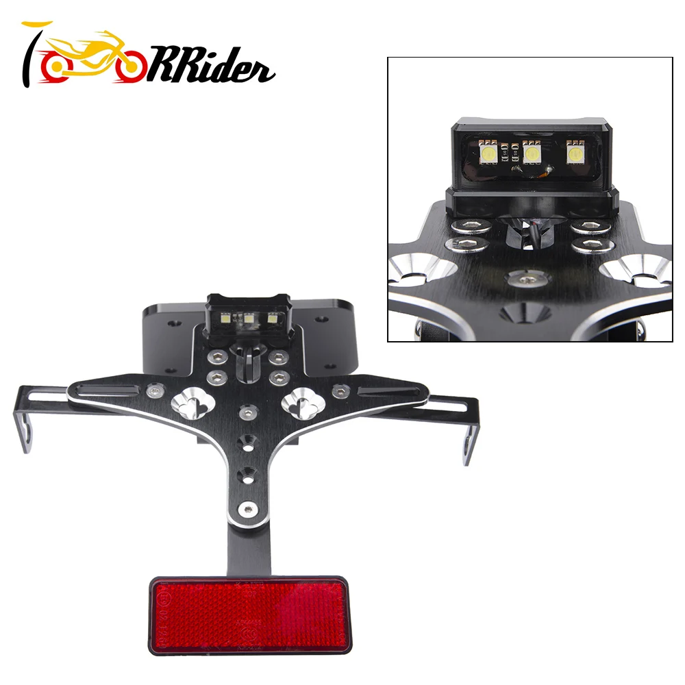 Для YAMAHA R25 R3 MT03 Fender Eliminator номерной знак держатель кронштейн светодиодный свет 2015