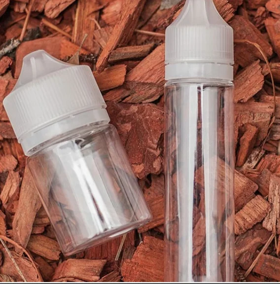 Ручка Стиль пухлые Горилла бутылки 30 мл 60 пустые Vape белые электронная сигарета