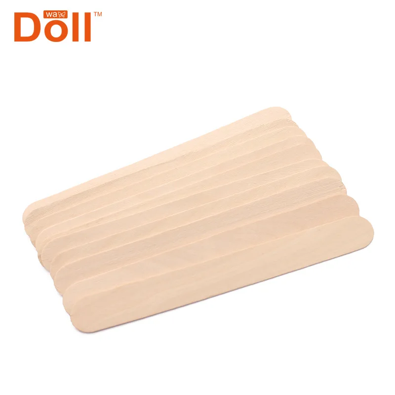 10 шт. воск для депиляции деревянные одноразовые бамбуковые палочки набор