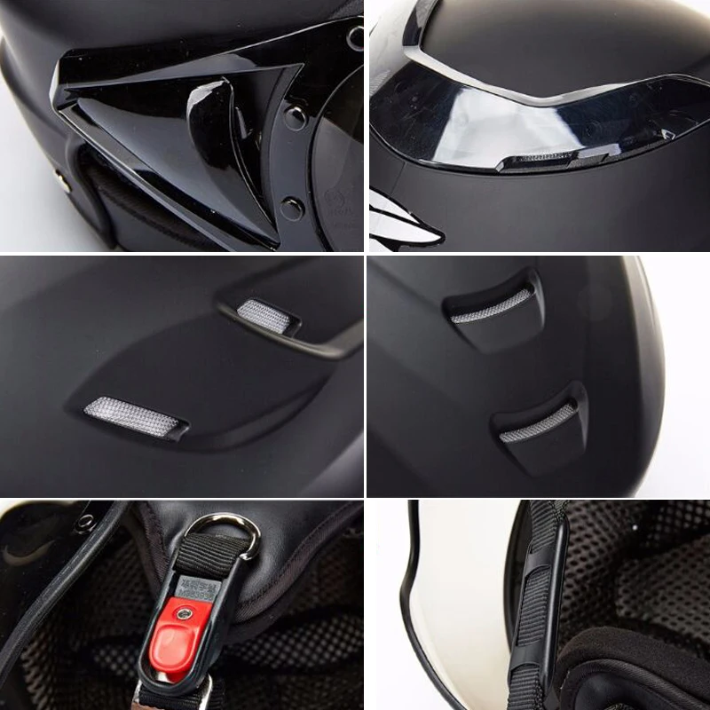 ZEUS мотоциклетный шлем летние мотоциклетные линзы с УФ защитой винтажные Sctoor